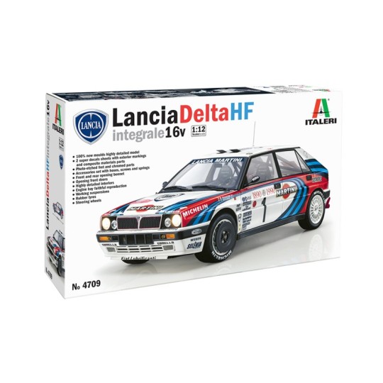 I4709-Lancia Delta HF Integrale 1/12 Italeri