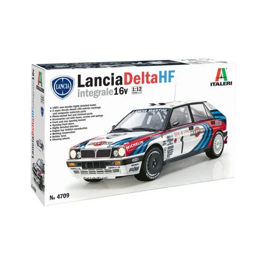 copy of Audi Quattro Rally 1/24 Italeri Italeri I4709 - 2 I4709-Lancia Delta HF Integrale 1/12 Italeri - I4709