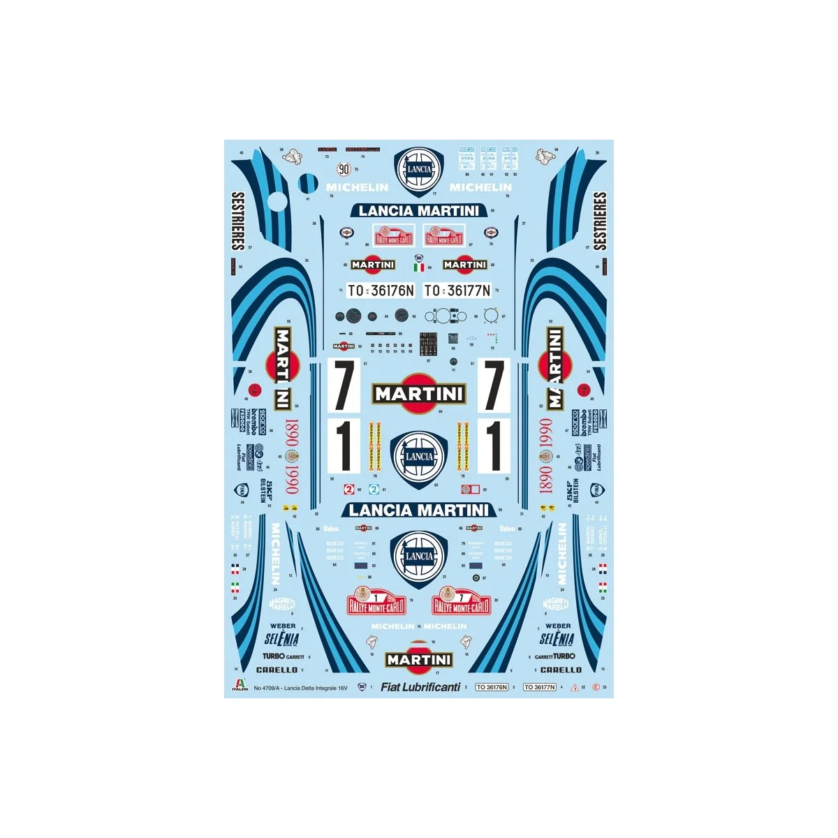 Lancia Delta HF Integrale 1/12 Italeri Italeri I4709 - 3