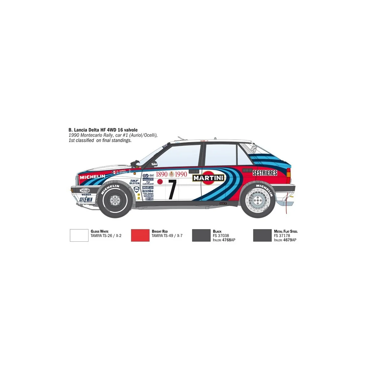 copy of Audi Quattro Rally 1/24 Italeri Italeri I4709 - 6 copy of Audi Quattro Rally 1/24 Italeri Italeri I4709 - 6