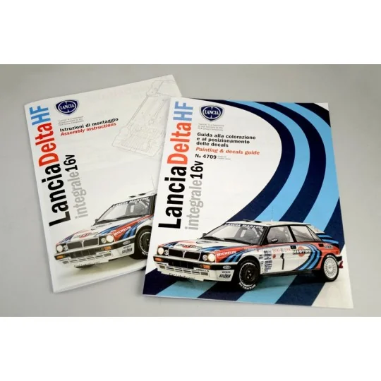 Lancia Delta HF Integrale 1/12 Italeri Italeri I4709 - 18 I4709-Lancia Delta HF Integrale 1/12 Italeri - I4709
