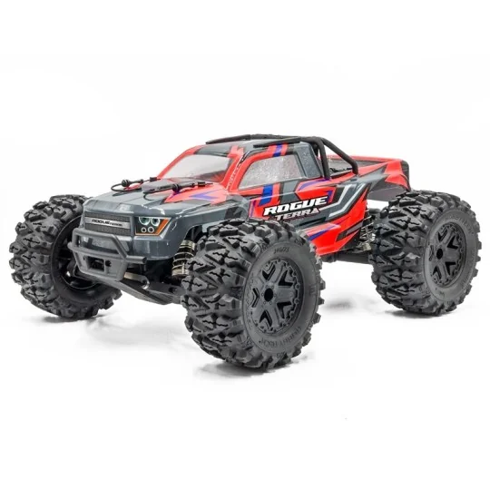 1.ROGT.RD.RTR-Monster Rogue Terra Brushless Rouge 1/10 RTR HobbyTech