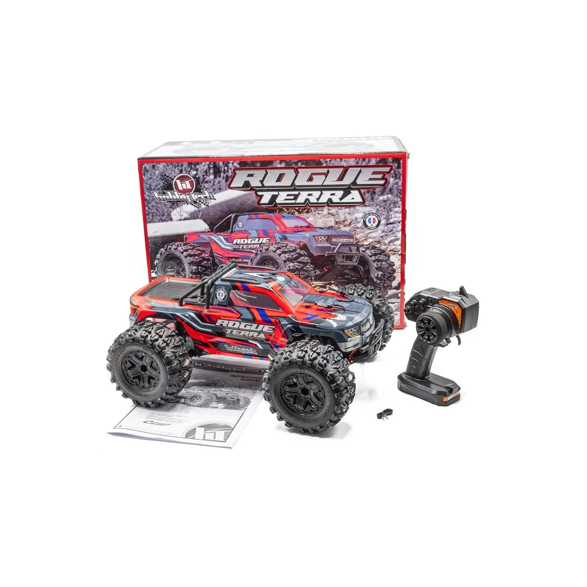 Monster ROGUE TERRA brushless Red 1/10 RTR HobbyTech Hobbytech 1.ROGT.RD.RTR - 15