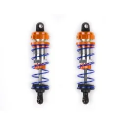 Orange aluminum shock absorbers 95mm (2) T2M T2M T422550O - 1