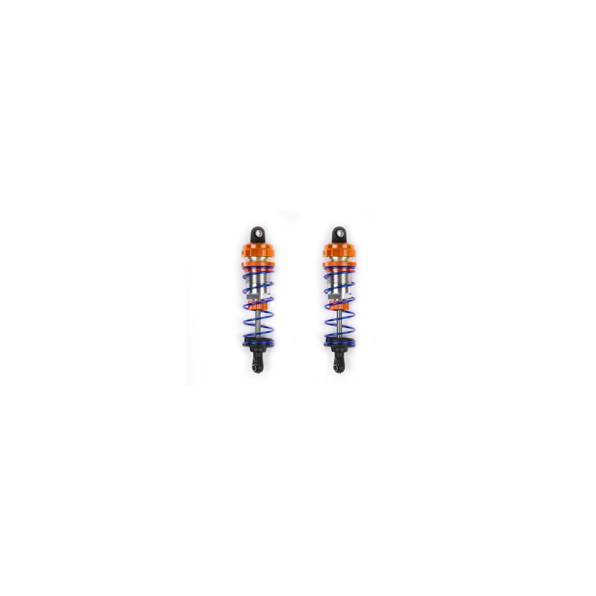 Orange aluminum shock absorbers 95mm (2) T2M T2M T422550O - 1