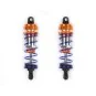 Amortisseurs alu orange 95mm (2) T2M T2M T422550O - 1 T422550O-Amortisseurs alu orange 95mm (2) T2M - T422550O