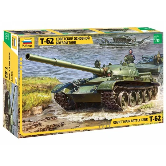 Z3622-Char Soviétique T-62 1/35 Zvezda - Z3622