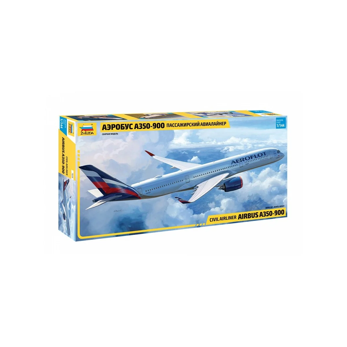 Airbus A350-900 1/144 Zvezda Zvezda Z7039 - 1 Airbus A350-900 1/144 Zvezda Zvezda Z7039 - 1