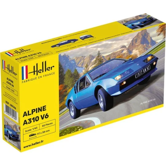 HEL-80146-Alpine A310 V6 1/43 Heller - HEL-80146