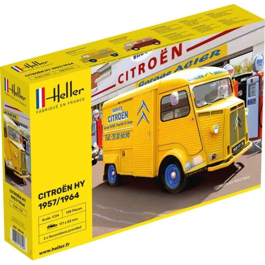 Cotroën HY 1/24 Heller Heller 80744 - 1 HEL-80744-Cotroën HY 1/24 Heller - HEL-80744