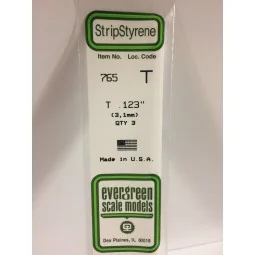 T-profile 3.1x350mm Ref: 765 - Evergreen - S1370765 - S1370765