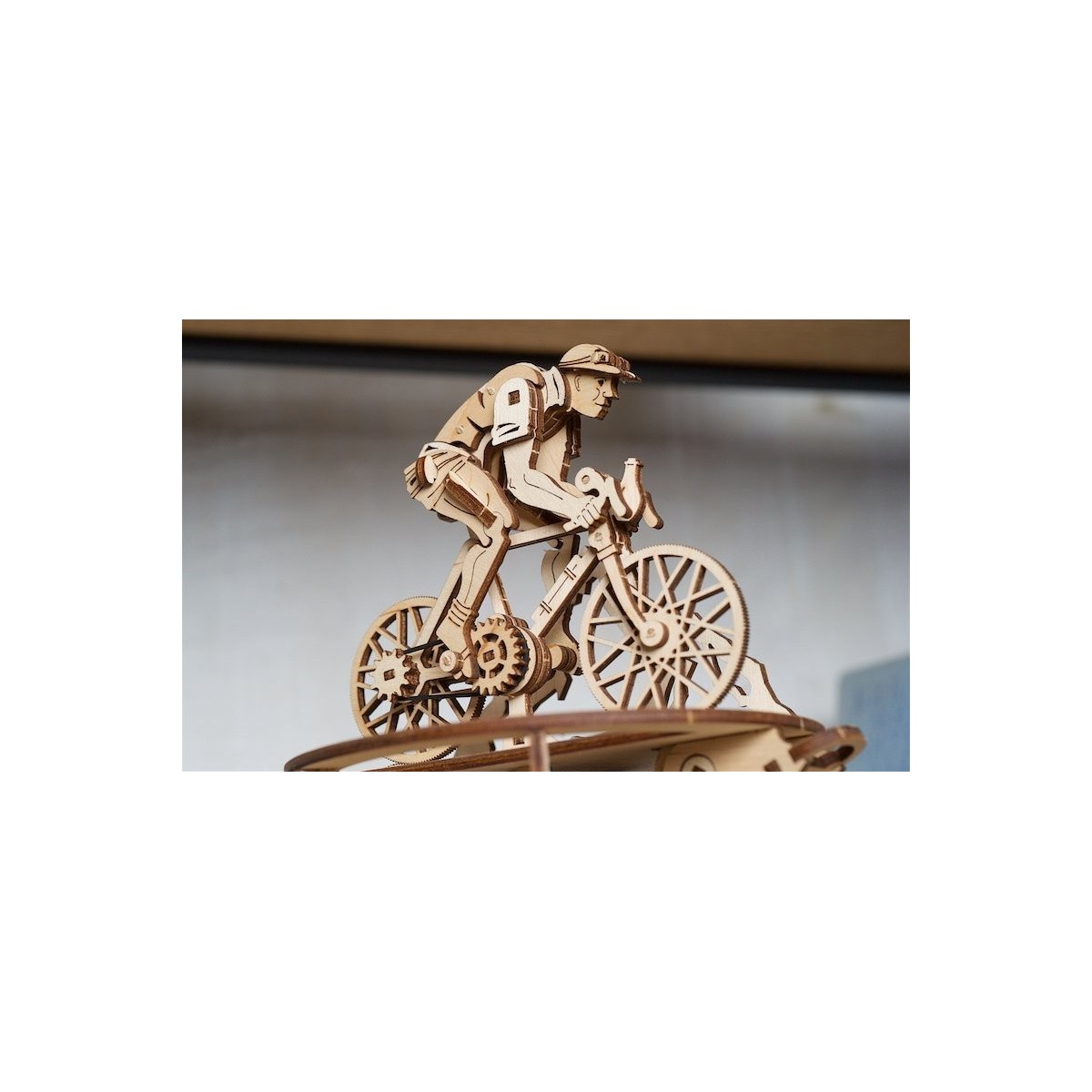 Cyclist Automaton Puzzle 3D wood UGEARS UGEARS UG-70148 - 4 Cyclist Automaton Puzzle 3D wood UGEARS UGEARS UG-70148 - 4