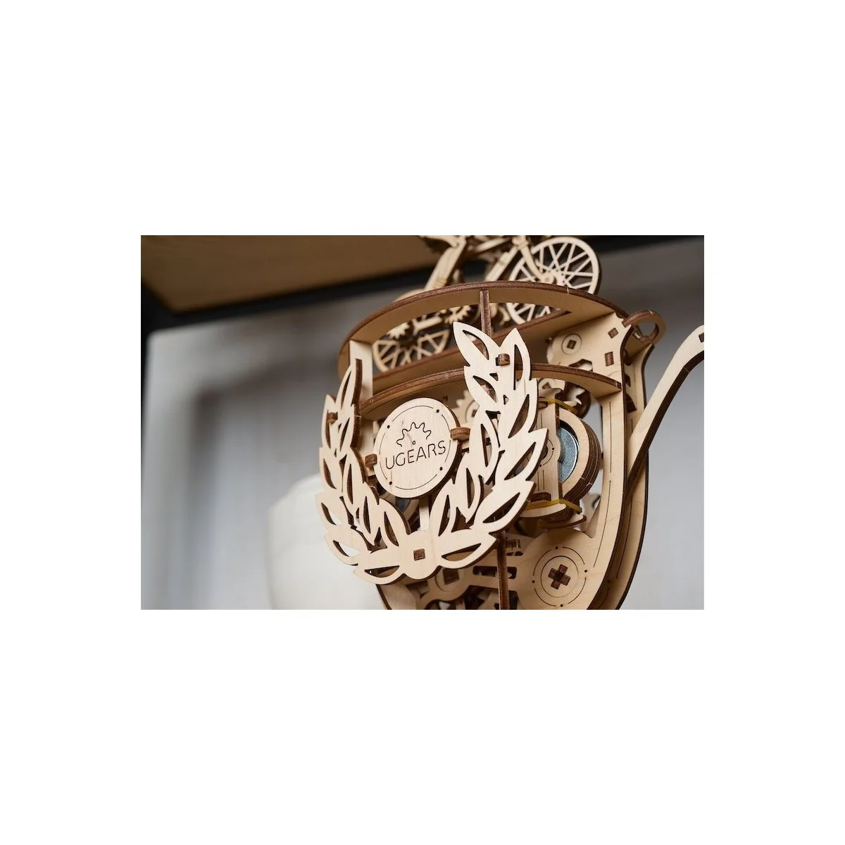 Cyclist Automaton Puzzle 3D wood UGEARS UGEARS UG-70148 - 5 Cyclist Automaton Puzzle 3D wood UGEARS UGEARS UG-70148 - 5
