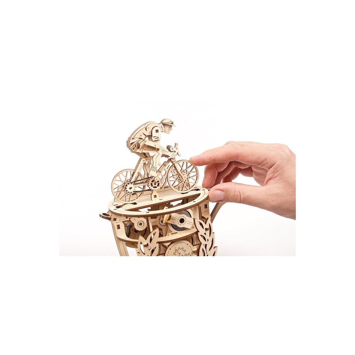 Cyclist Automaton Puzzle 3D wood UGEARS UGEARS UG-70148 - 6 Cyclist Automaton Puzzle 3D wood UGEARS UGEARS UG-70148 - 6