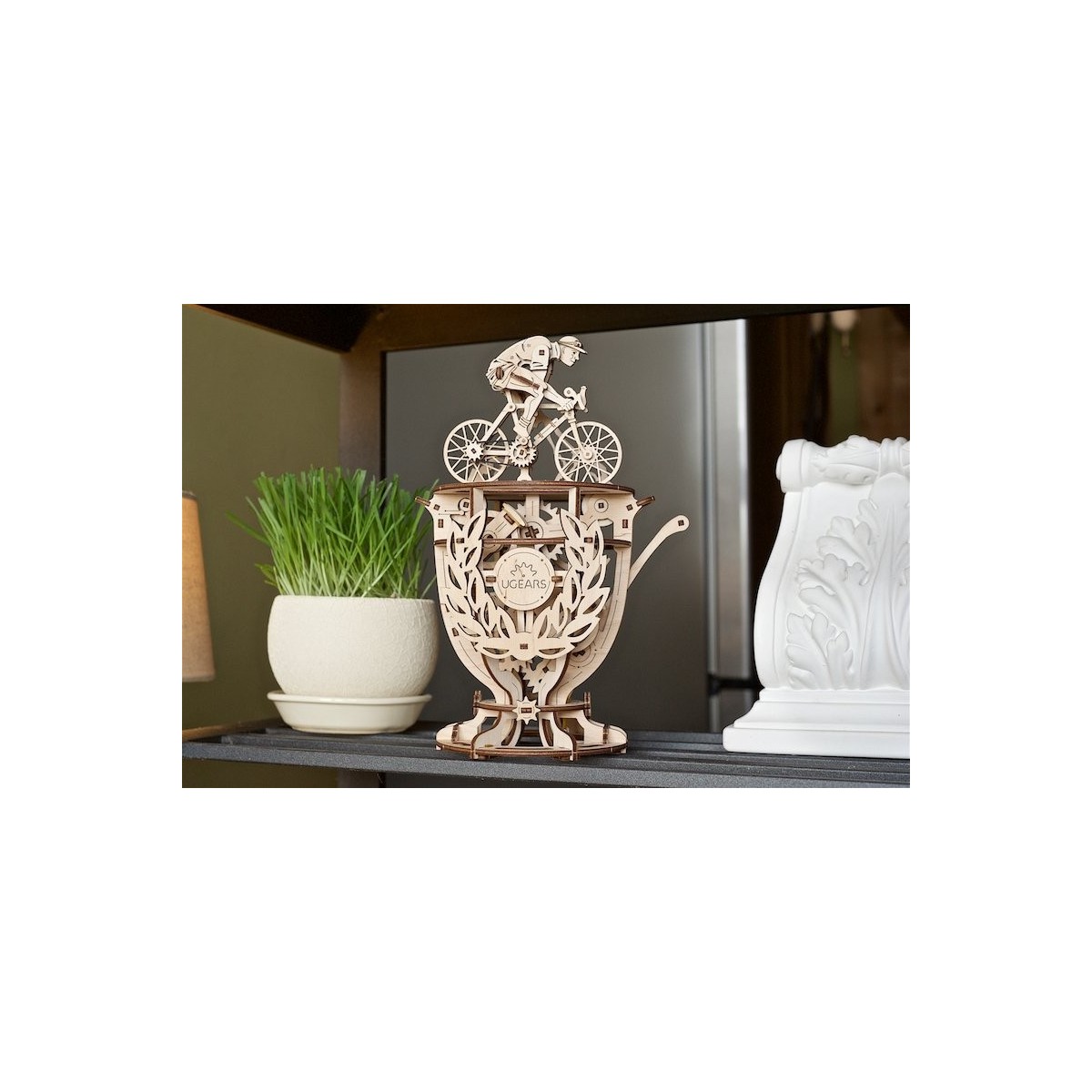 Cyclist Automaton Puzzle 3D wood UGEARS UGEARS UG-70148 - 7 Cyclist Automaton Puzzle 3D wood UGEARS UGEARS UG-70148 - 7