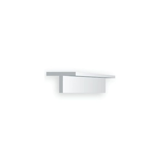 S1370765-Profilé T 3.1x350mm Ref : 765 - Evergreen - S1370765