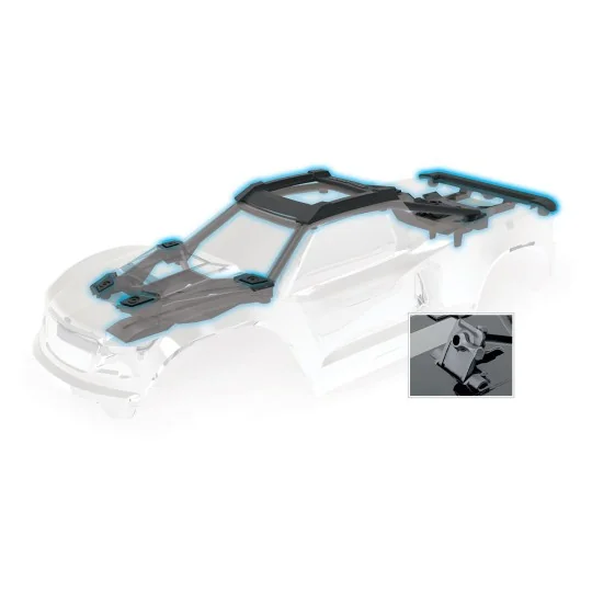 TRX-89086-4-WideMAXX 4S Brushless TQi TSM ID RTR 89086-4 Traxxas