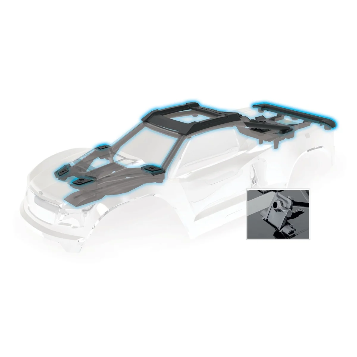 WideMAXX 4S Brushless TQi TSM ID RTR 89086-4 Traxxas Traxxas TRX-89086-4 - 18