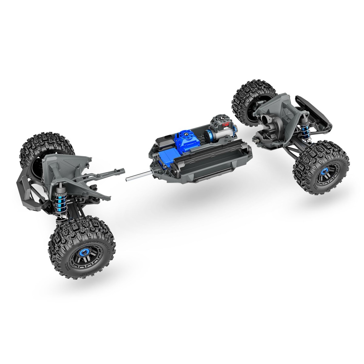 WideMAXX 4S Brushless TQi TSM ID RTR 89086-4 Traxxas Traxxas TRX-89086-4 - 24