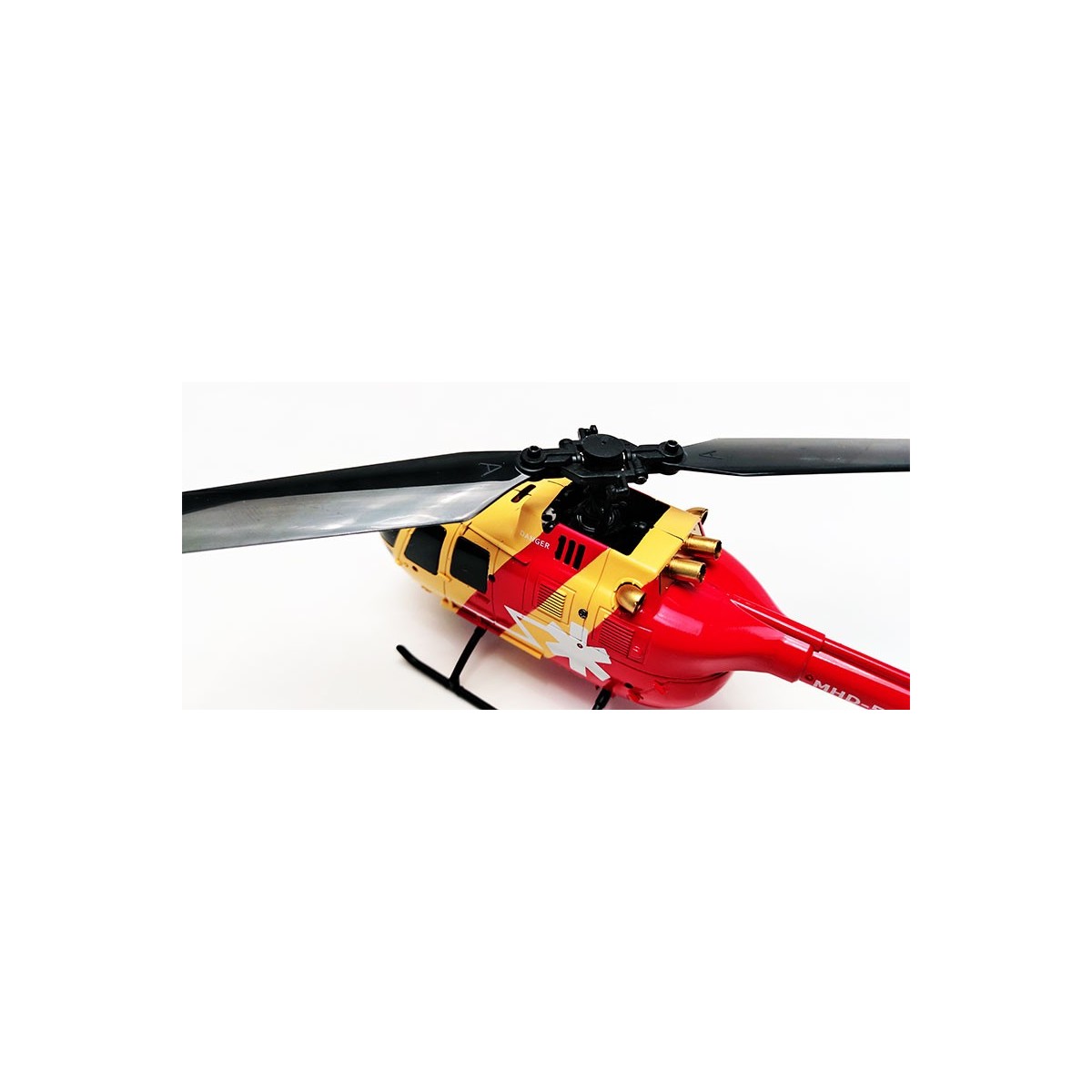 Hélicoptère C400 Rescue Bipale RTF MHD Scientific-MHD Z706102 - 3