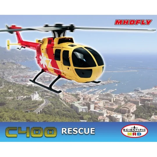 Z706102-Hélicoptère C400 Rescue Bipale RTF MHD - Z706102