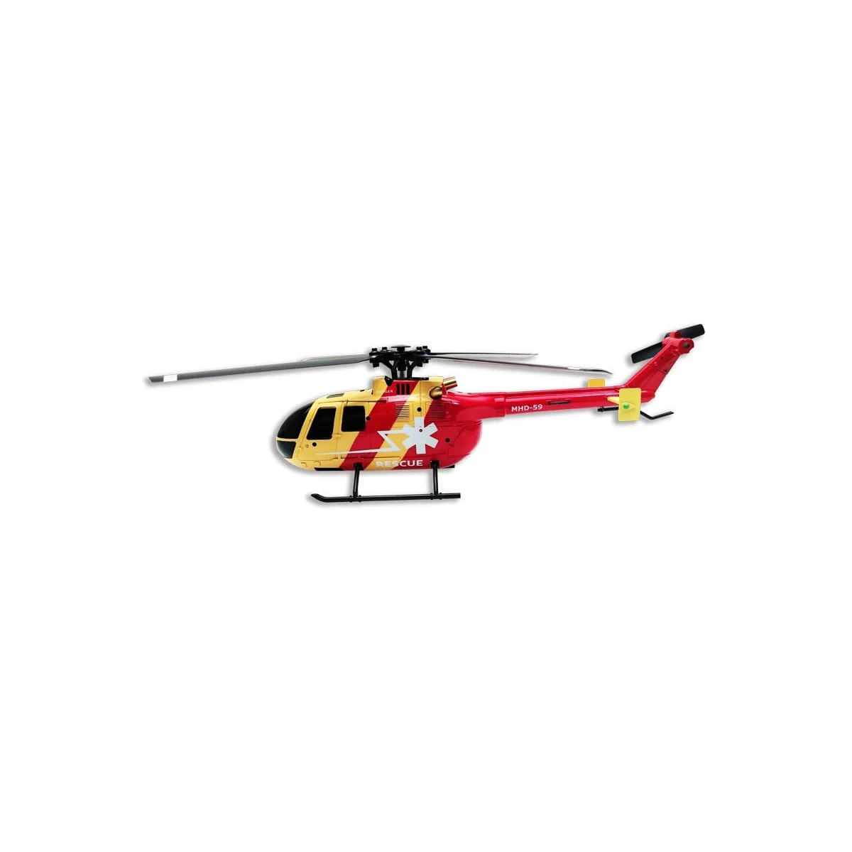 Hélicoptère C400 Rescue Quadripale RTF MHD Scientific-MHD Z706104 - 3