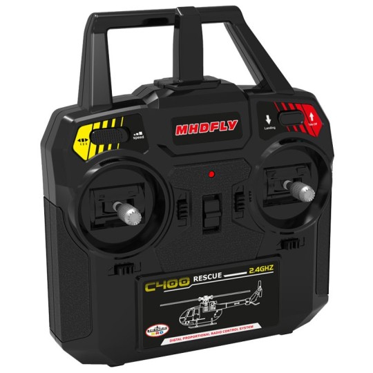 Z706104-Hélicoptère C400 Rescue Quadripale RTF MHD