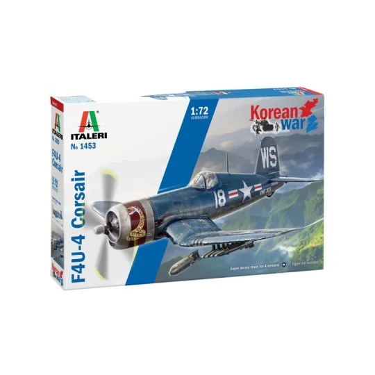 I1453-F4U-4 Corsair Guerre de Corée 1/72 Italeri
