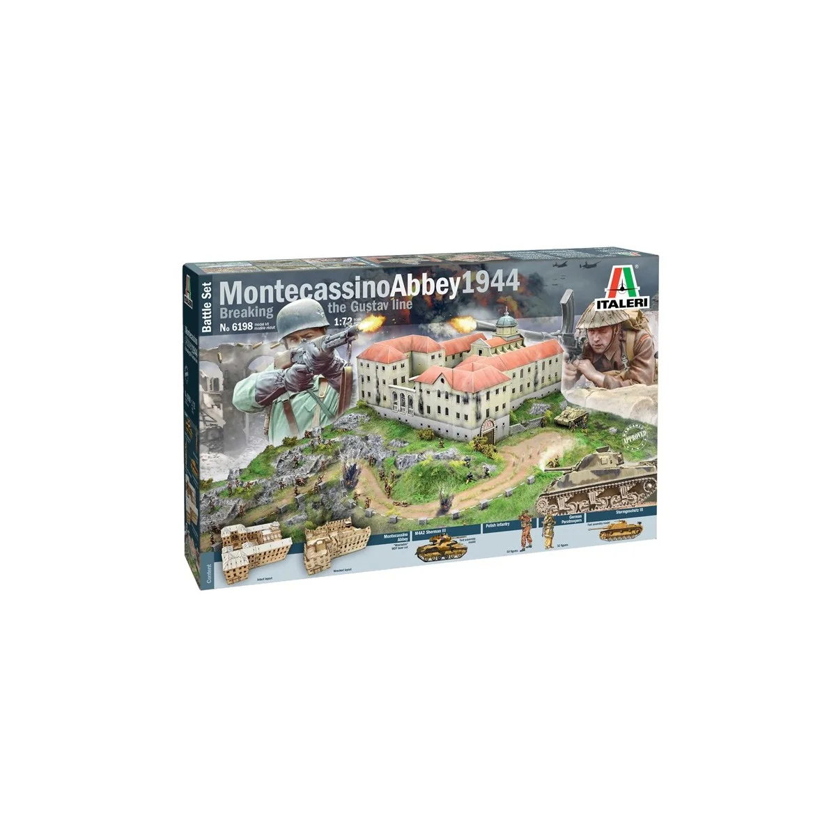 Monte Cassino 1944 1/72 Italeri Italeri I6198 - 2
