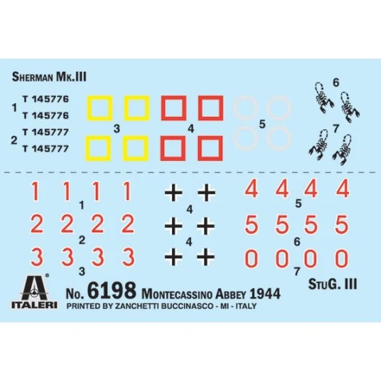 I6198-Monte Cassino 1944 1/72 Italeri