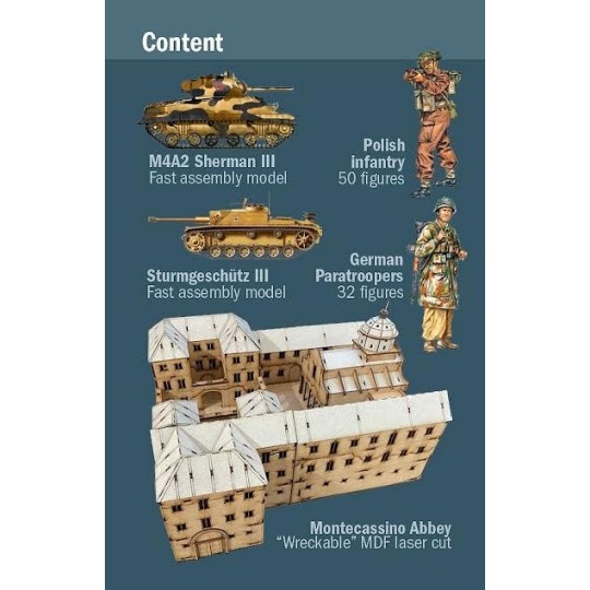 I6198-Monte Cassino 1944 1/72 Italeri