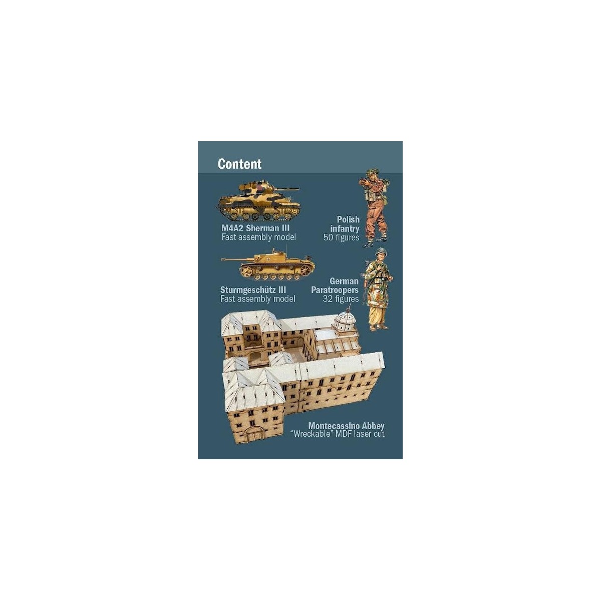 Monte Cassino 1944 1/72 Italeri Italeri I6198 - 4