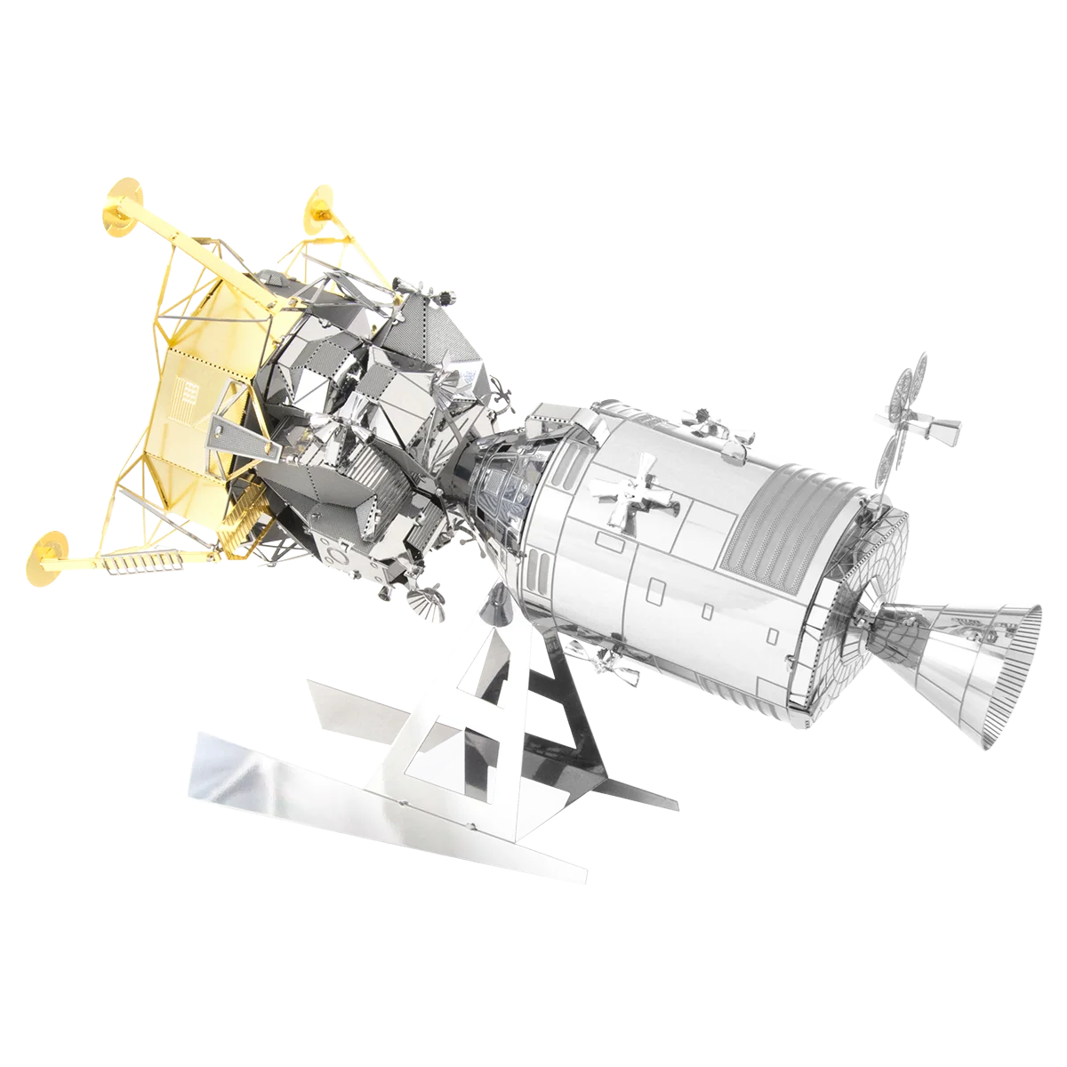 Apollo CSM with Metal Earth Lunar Module Metal Earth MMS168 - 1 Apollo CSM with Metal Earth Lunar Module Metal Earth MMS168 - 1