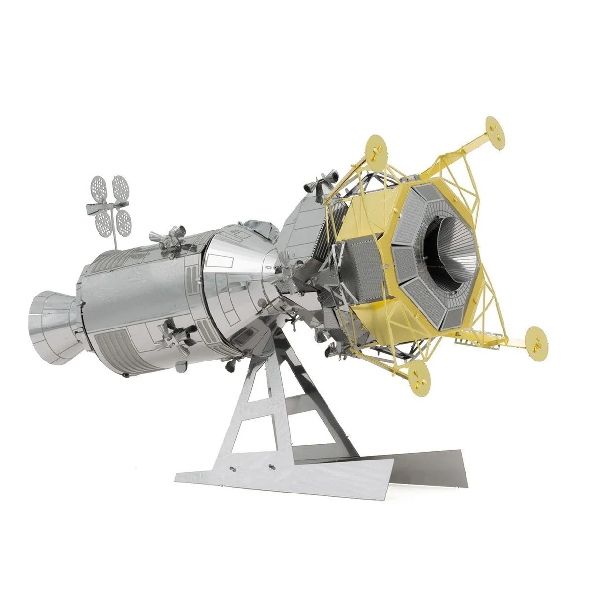 Apollo CSM with Metal Earth Lunar Module Metal Earth MMS168 - 3