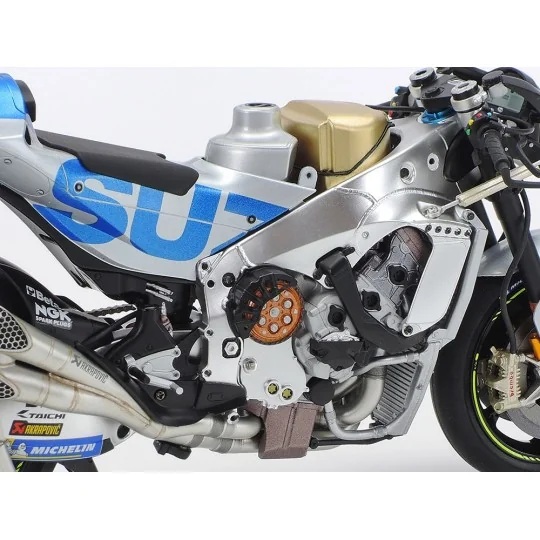 Moto Suzuki Ecstar GSX-RR '20 1/12 Tamiya Tamiya 14139 - 7 14139-Moto Suzuki Ecstar GSX-RR '20 1/12 Tamiya - 14139