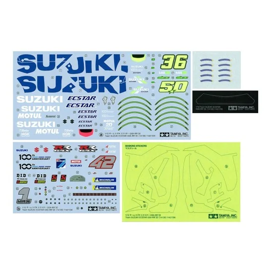 14139-Motorcycle Suzuki Ecstar GSX-RR '20 1/12 Tamiya - 14139