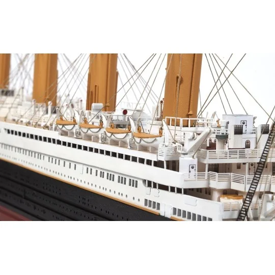 14009-Boat Titanic 1/300 kit wood construction OcCre - 14009