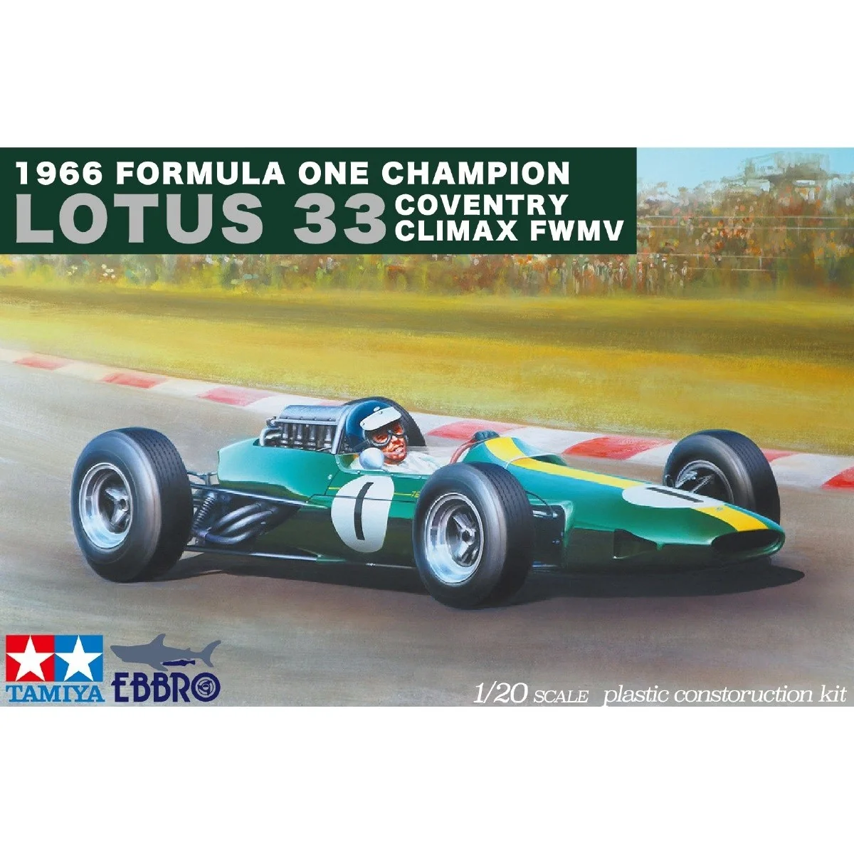 Lotus 33 Coventry Climax 1965 1/20 Ebbro Ebbro 20027 - 1 Lotus 33 Coventry Climax 1965 1/20 Ebbro Ebbro 20027 - 1
