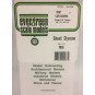 Grooved side plate for O scale wagon 0.50x1.69x150x300mm Ref: 2067 ... S1372067-Grooved side plate for O scale wagon 0.50x1.69x150x300mm Ref: 2067 - Evergreen - S1372067