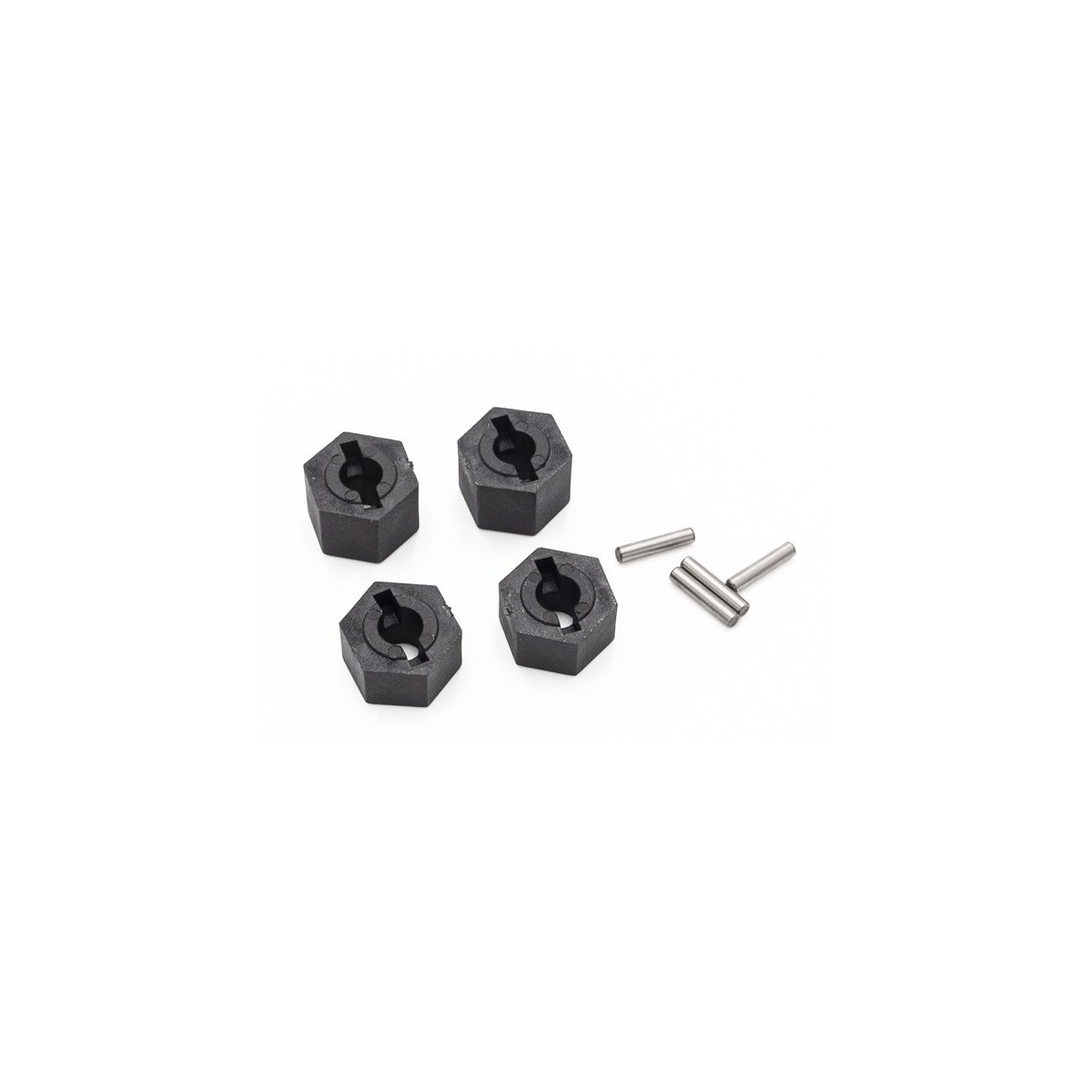 Hexagones + clavettes de roues (x4) STX Funtek Funtek FTK-21005 - 1