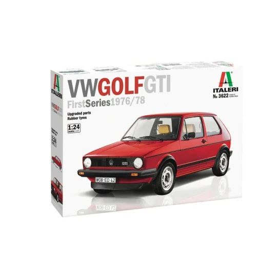 VW Golf GTI Série 1 1976-78 1/24 Italeri Italeri I3622 - 2 I3622-VW Golf GTI Série 1 1976-78 1/24 Italeri - I3622