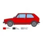 VW Golf GTI Série 1 1976-78 1/24 Italeri Italeri I3622 - 4 I3622-VW Golf GTI Série 1 1976-78 1/24 Italeri - I3622
