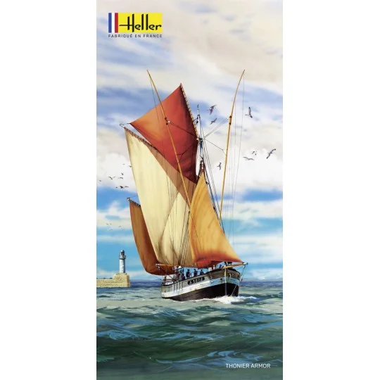 HEL-80609-Heller Armor 1/125 Timonier Boat