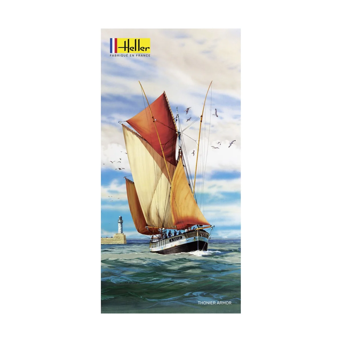 Bateau Timonier Armor 1/125 Heller Heller HEL-80609 - 2