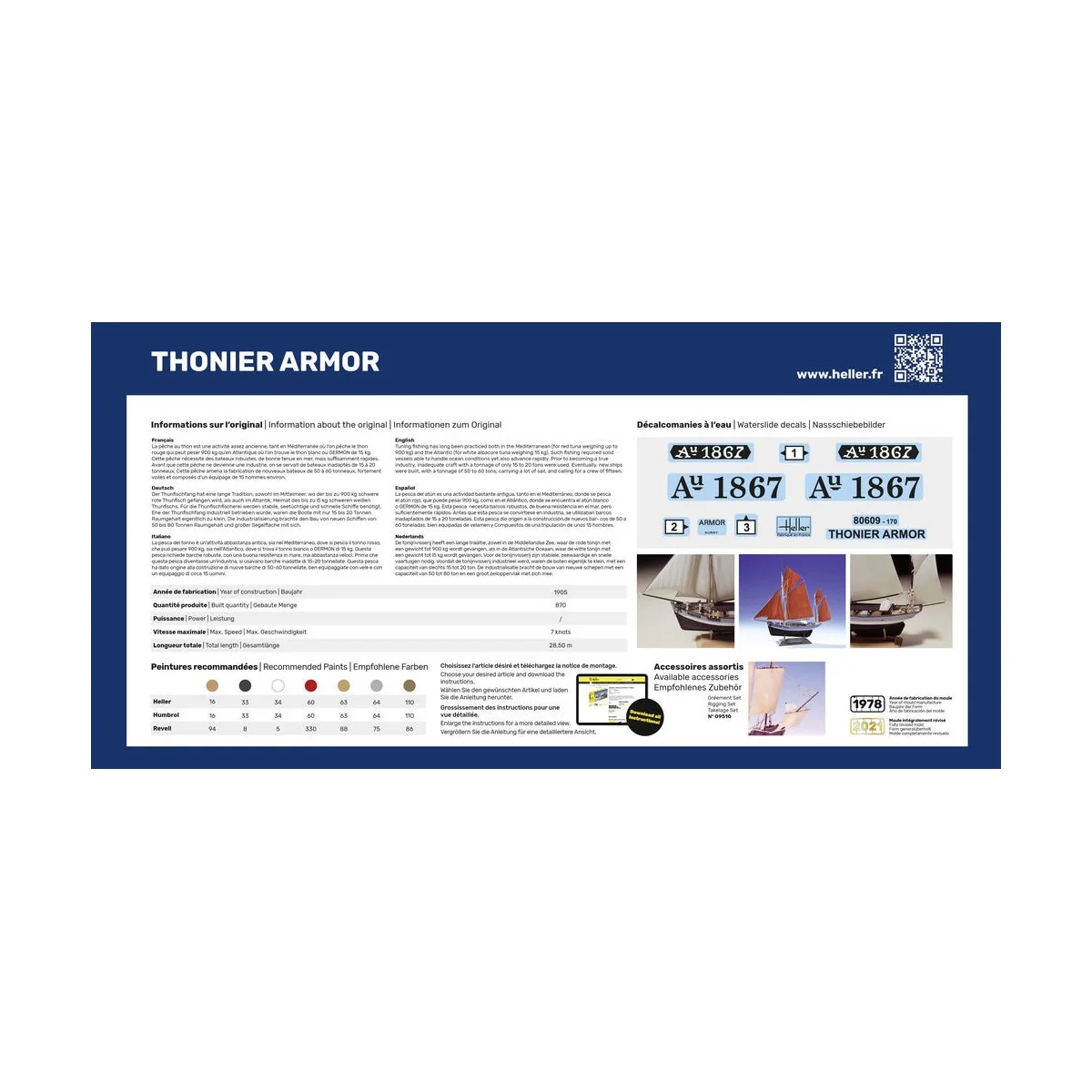 copy of Titanic Searcher "The Suroit" 1/200 Heller Heller HEL-80609 - 3