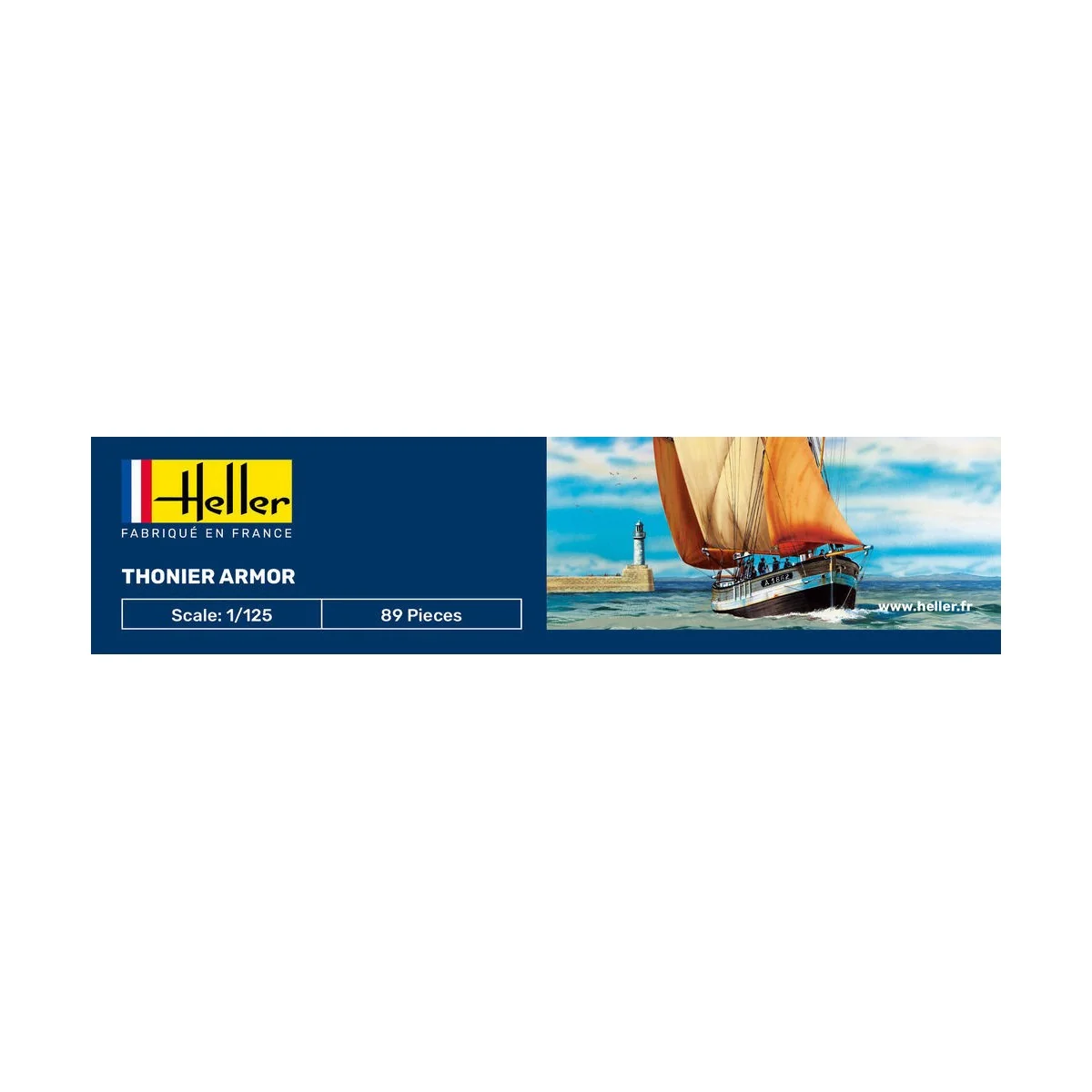 Bateau Timonier Armor 1/125 Heller Heller HEL-80609 - 4
