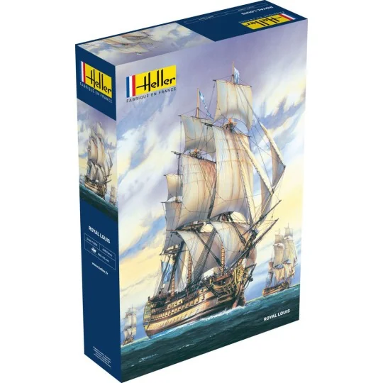 HEL-80892-Boat Royal Louis 1/200 Heller