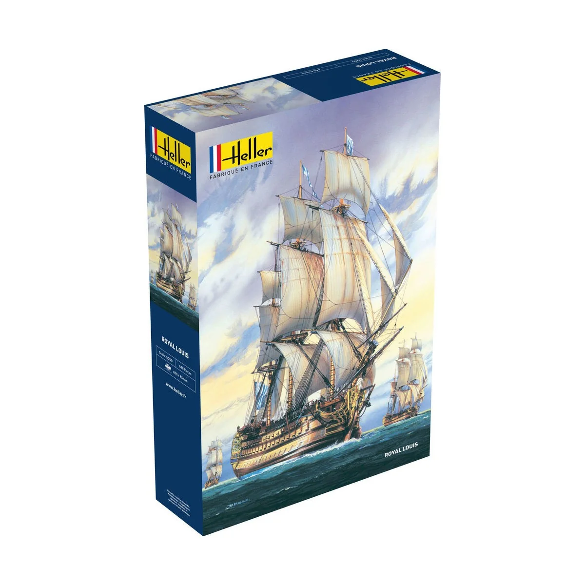 Boat Royal Louis 1/200 Heller Heller HEL-80892 - 1 Boat Royal Louis 1/200 Heller Heller HEL-80892 - 1