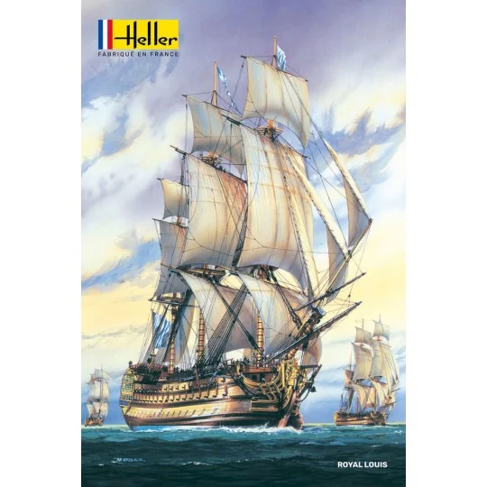 HEL-80892-Boat Royal Louis 1/200 Heller