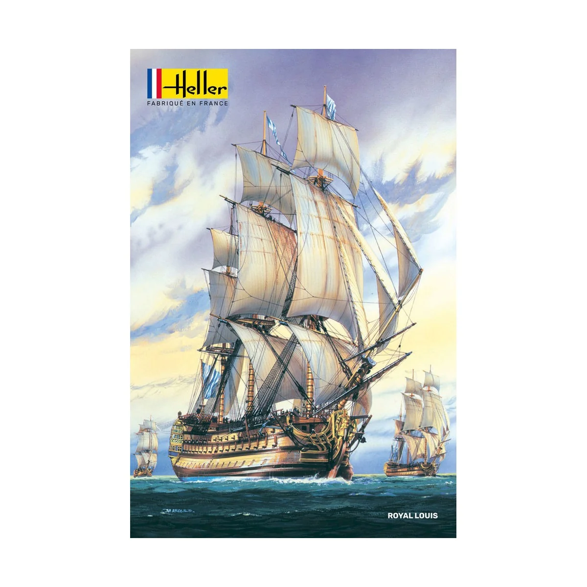 Boat Royal Louis 1/200 Heller Heller HEL-80892 - 2 Boat Royal Louis 1/200 Heller Heller HEL-80892 - 2